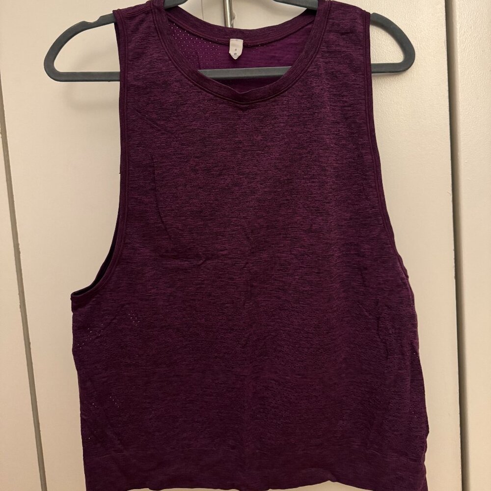 Lululemon Deep Purple Tank Top (Size 8)